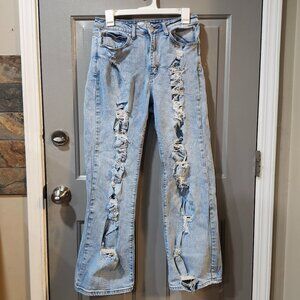 Women's Distressed Jeans - Size 10